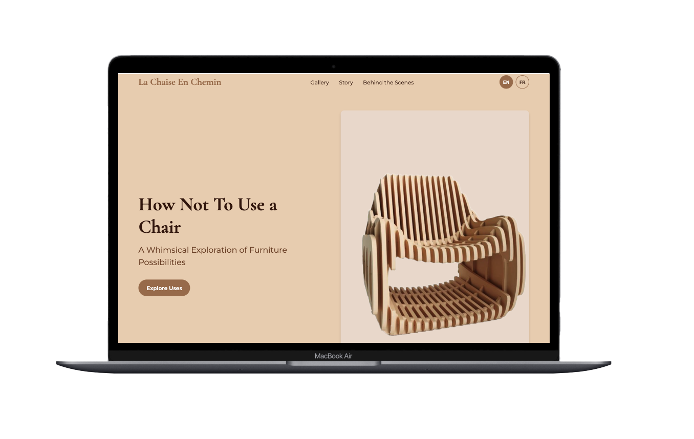 How Not To Use a Chair