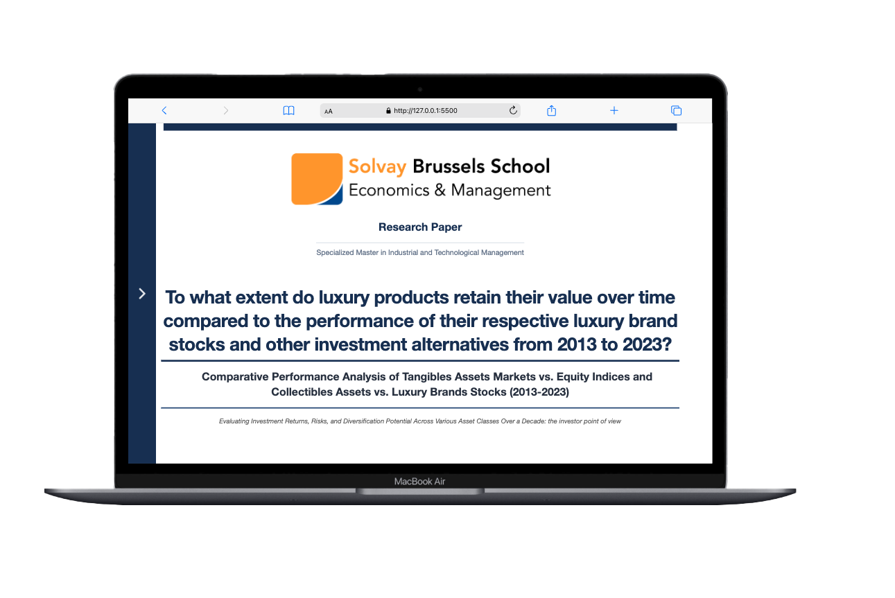 Thesis Solvay Project