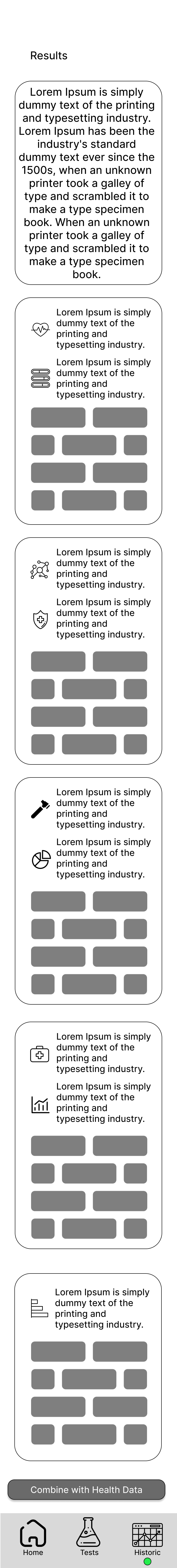 Analysis Details Screen