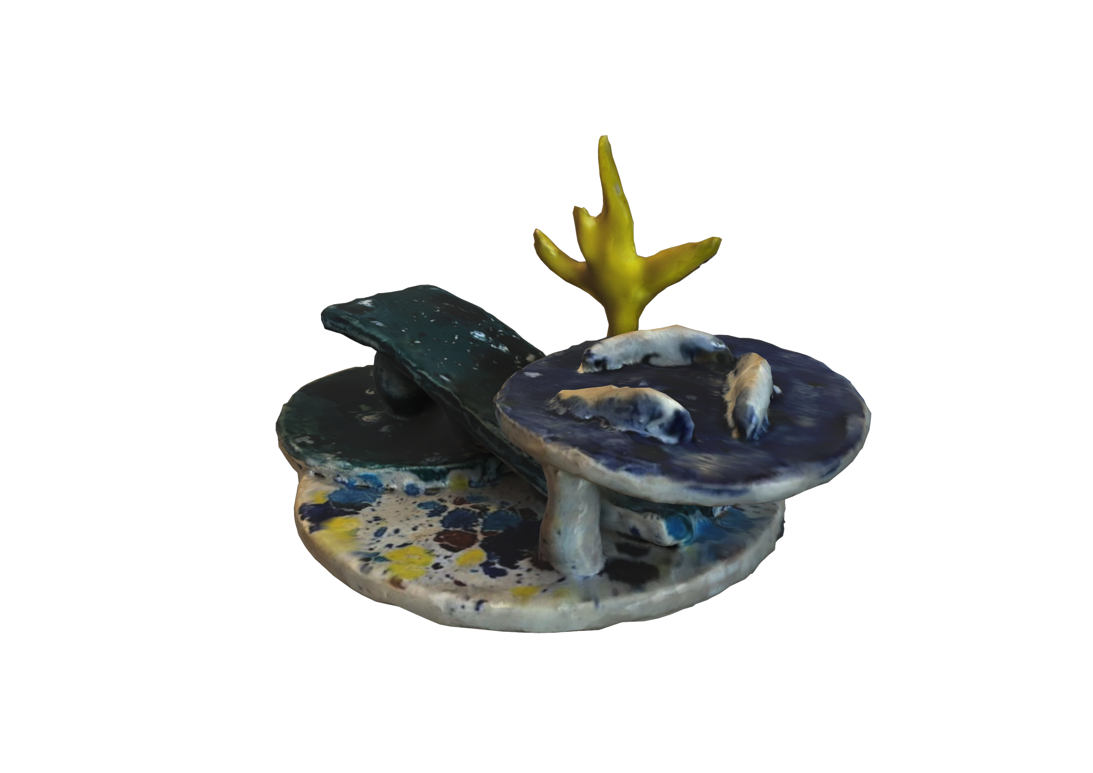 Architecture ceramic piece