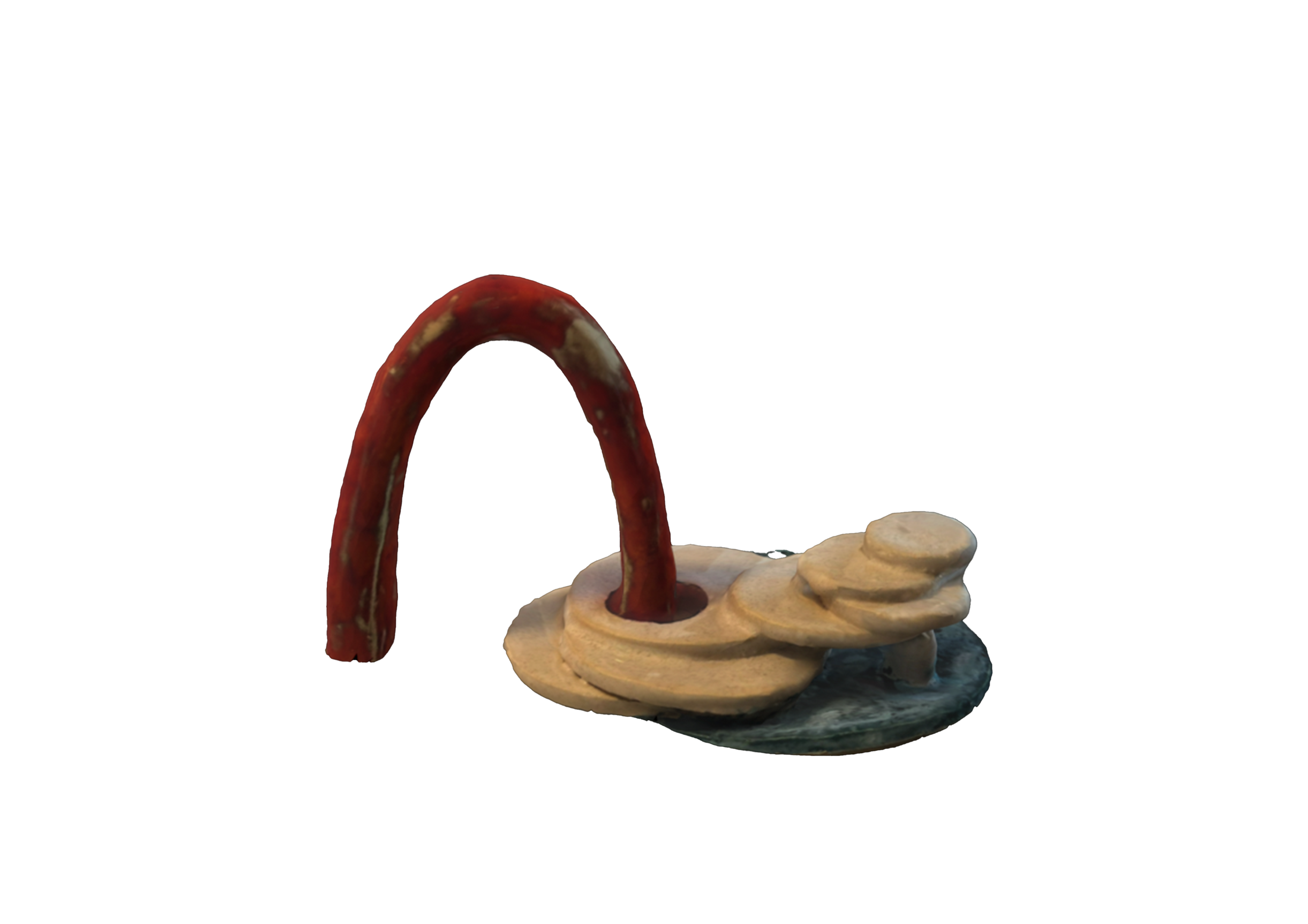 Architecture ceramic piece