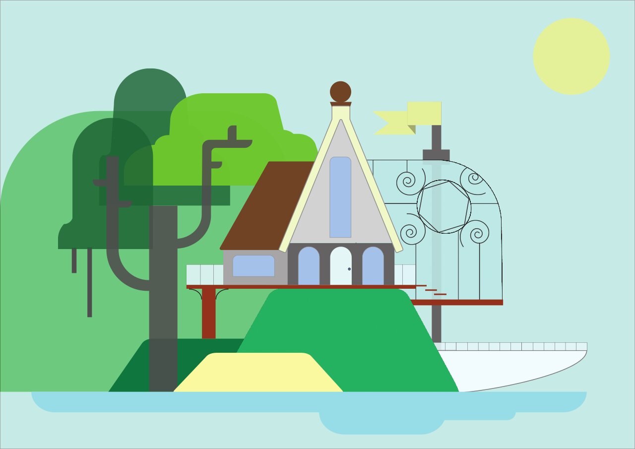 Final design with colors and details