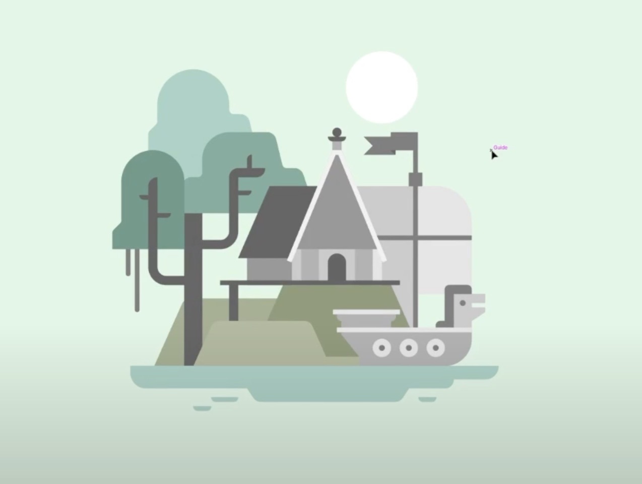 Original flat design inspiration