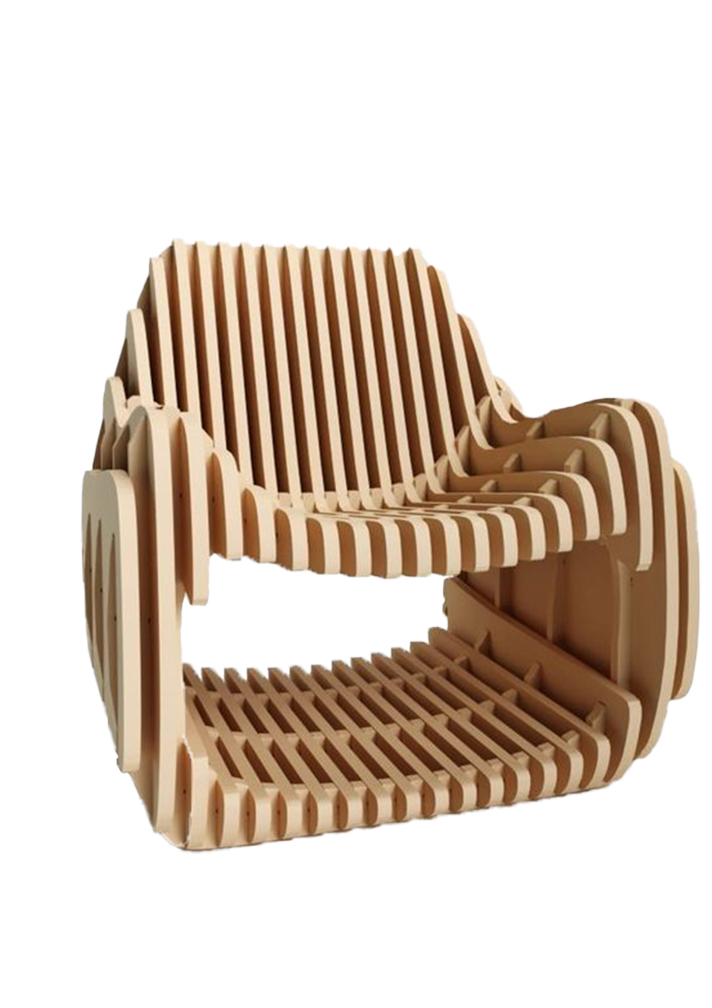 Artistic chair in an elegant setting